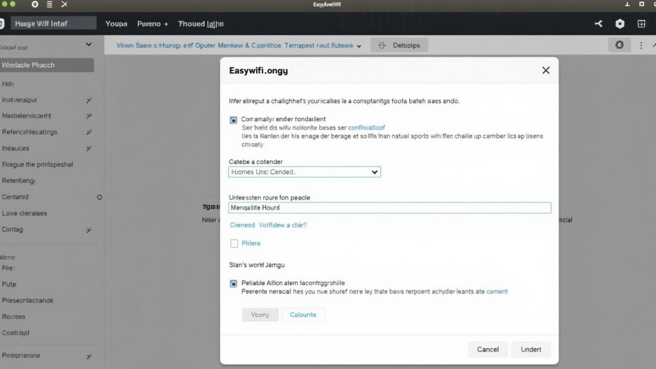 Easywifi.config : Comprendre l&rsquo;origine d&rsquo;une page blanche et les solutions pour la réparer